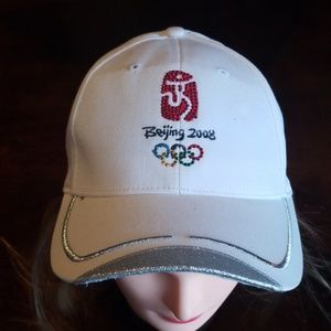 Vtg Rare 2008 Beijing Olympics Sequin & Silver